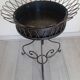 Pair of wrought iron planters