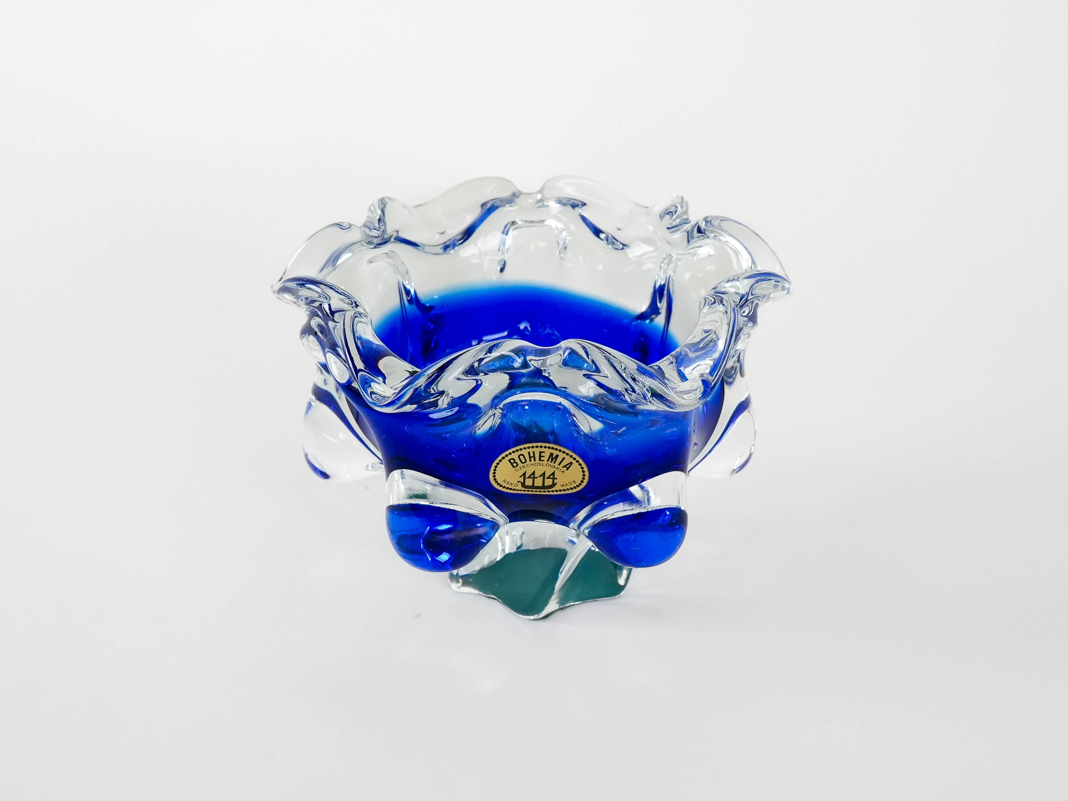 Bohemia bowl, Czech design, 1970s, manufactured in the Czech Republic
