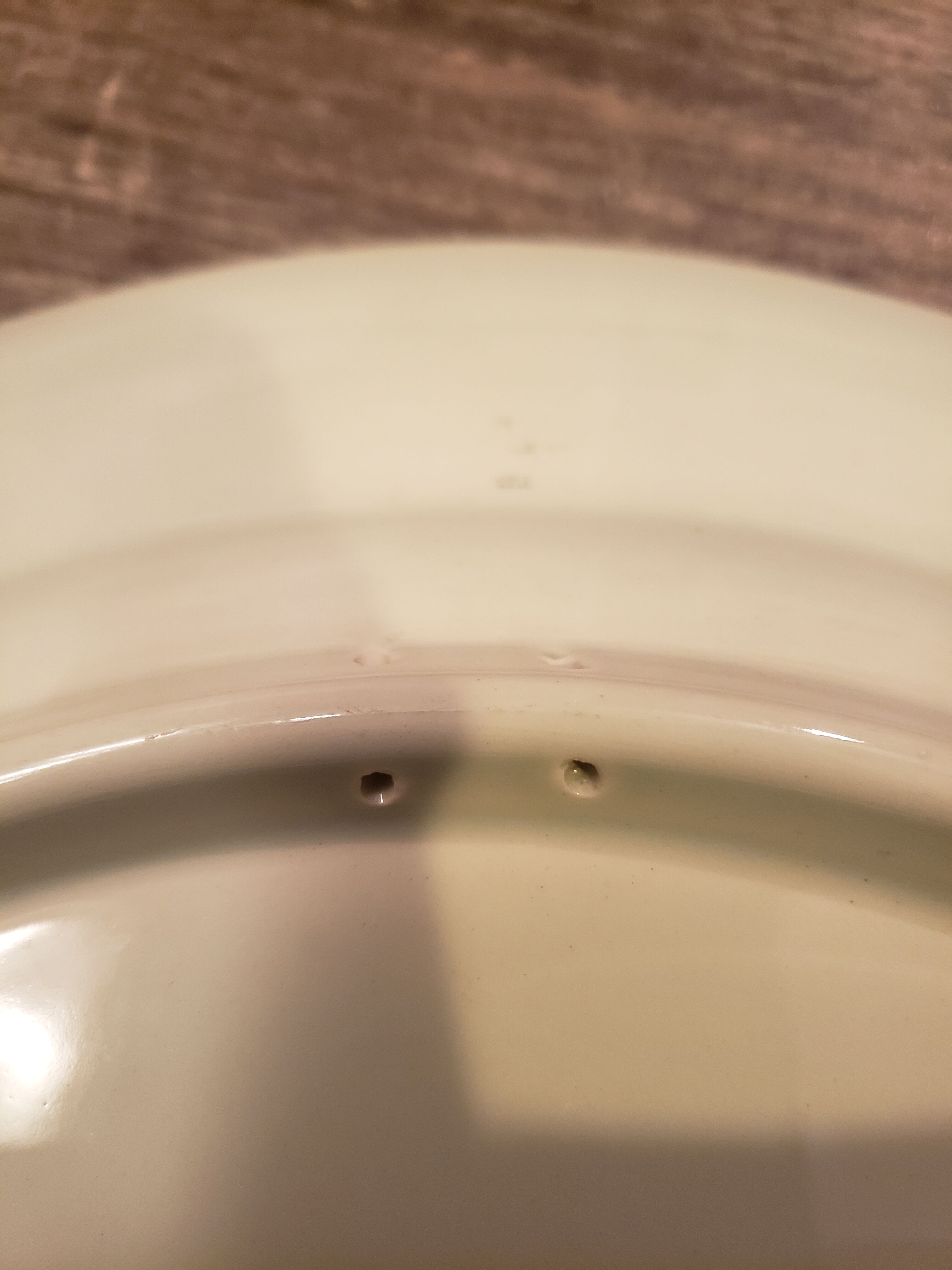 Decorative plate boch boat decoration