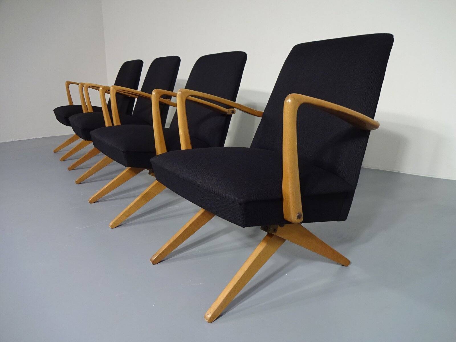 Mid-Century Scissor Chair from Knoll, Germany, 1950s