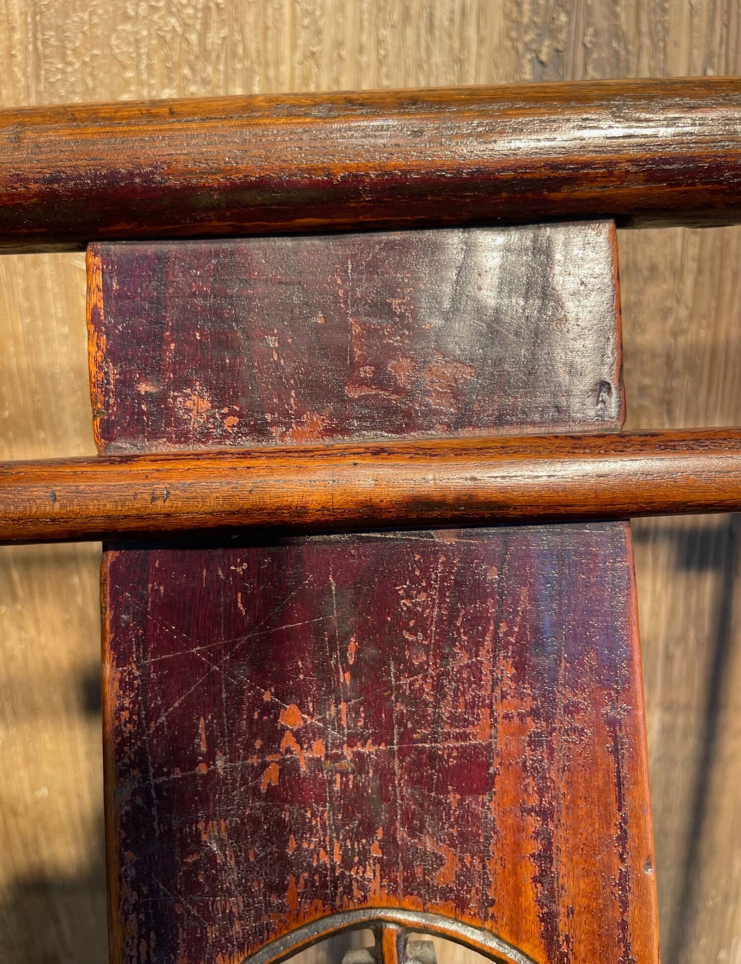 Chaise ancienne pliante chinoise