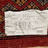 Tapis d'orient boukhara en laine entièrement fait main