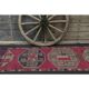 Tapis vintage turc en laine et coton noué à la main, années 1970