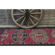 Tapis vintage turc en laine et coton noué à la main, années 1970