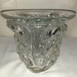 Crystal vase signed