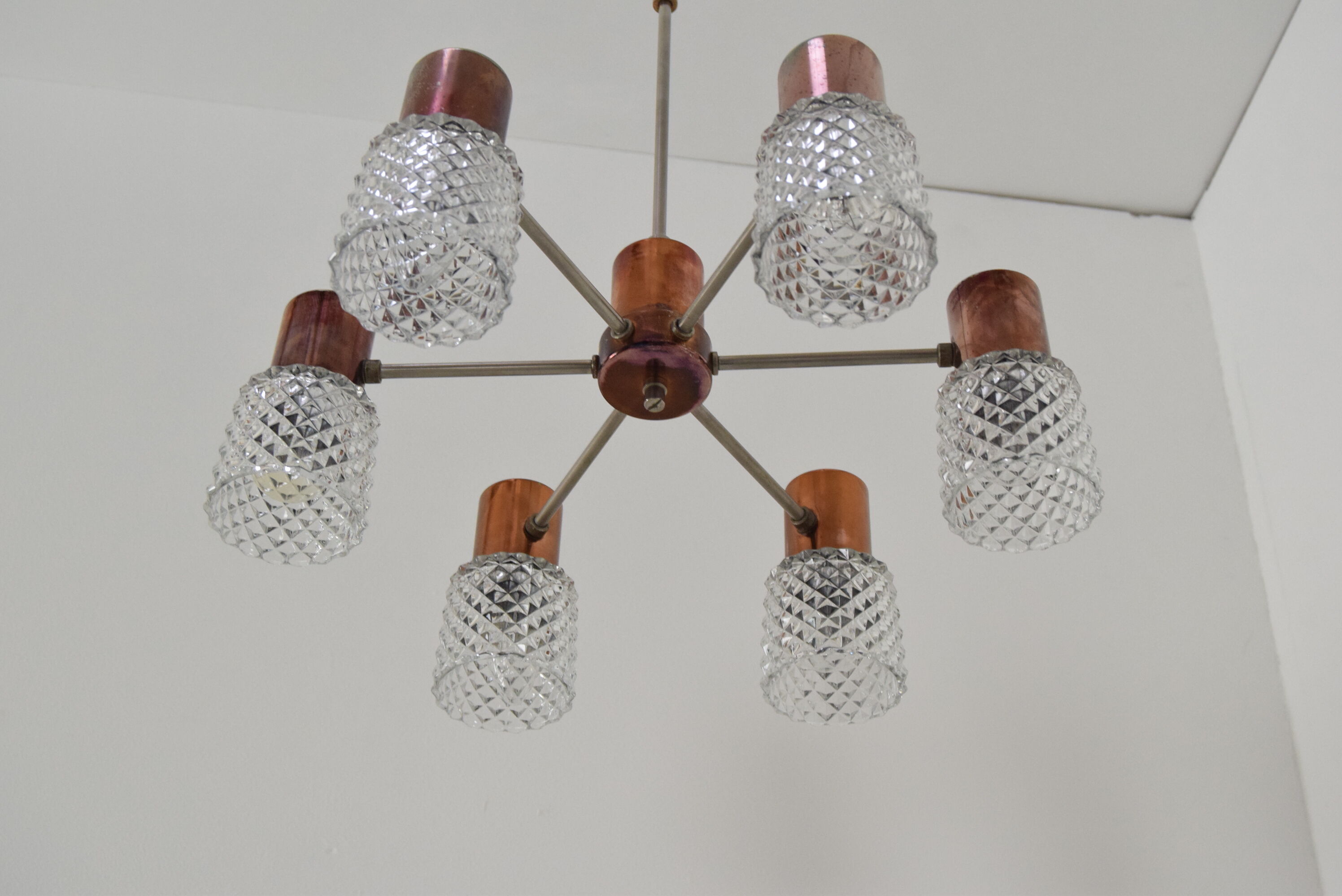 Mid-century Chandelier by Kamenicky Senov,1960's.