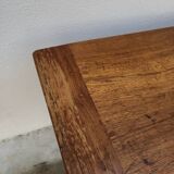 Antique rustic farmhouse table made in the 1900s - 1.54m