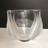Tulip vase in Lalique crystal