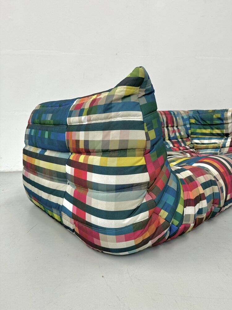 Limited edition Togo Shanghai 3-seater sofa with armrests by Cristian Zuzunga for Ligne Roset, 2012