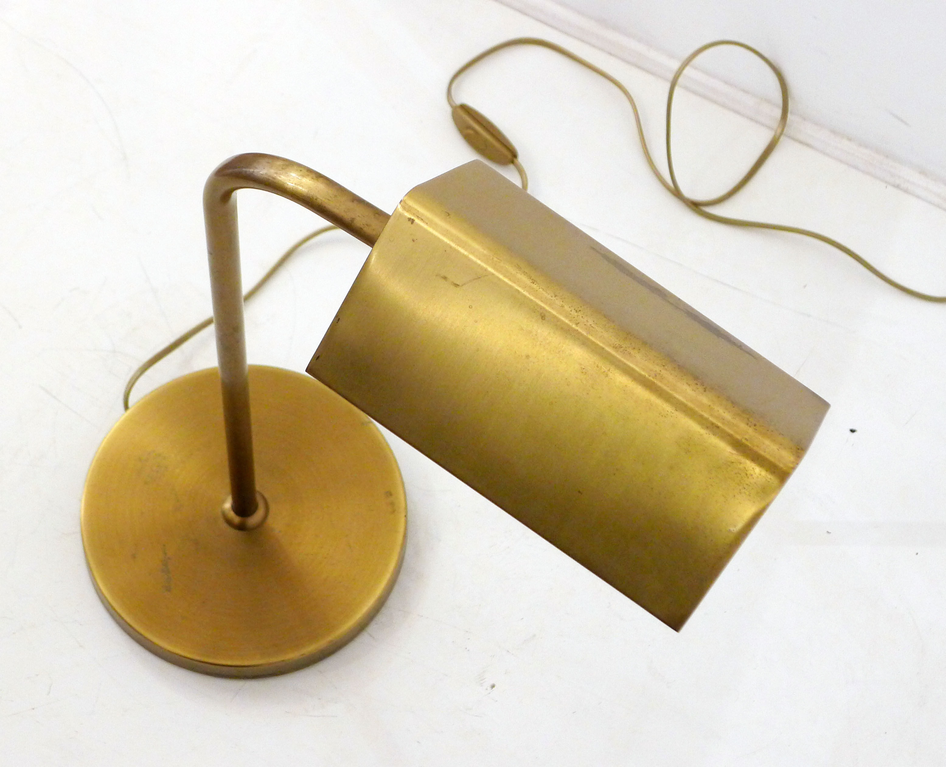 Lampe dorée