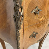 Pair of inlaid bedside tables