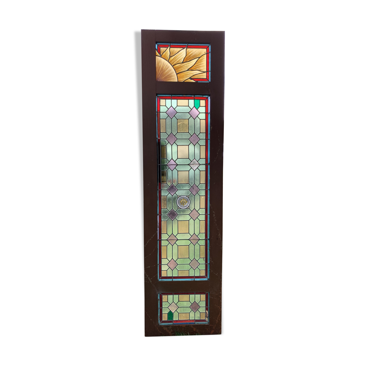 Beautiful old stained glass window