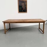 Table de ferme en hêtre XL