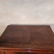Large Louis XV style jam maker in cherry wood