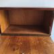 Vintage side table with compass legs