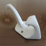 White lase metal patère 70s