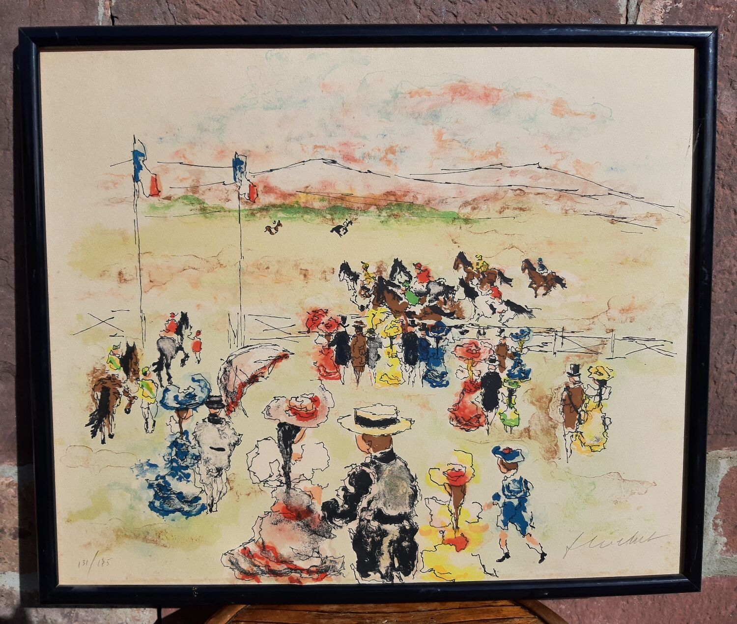 Urban Huchet lithograph (Signed and numbered)
