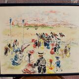 Urban Huchet lithograph (Signed and numbered)