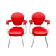 2 anciens fauteuils vintage
