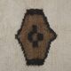 Vintage Turkish handmade rug 142x213 cm