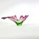 Coupe en verre de murano, italie, mid century