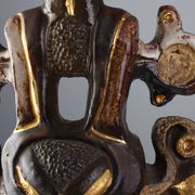 Totem signed and numbered by Elisabeth Vandeweghe for Perignem, Belgium, 19
