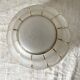Art Deco ceiling light in frosted glass and gilding