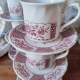 Churchill 24-piece earthenware dessert service, the Georgian collection