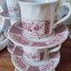 Churchill 24-piece earthenware dessert service, the Georgian collection