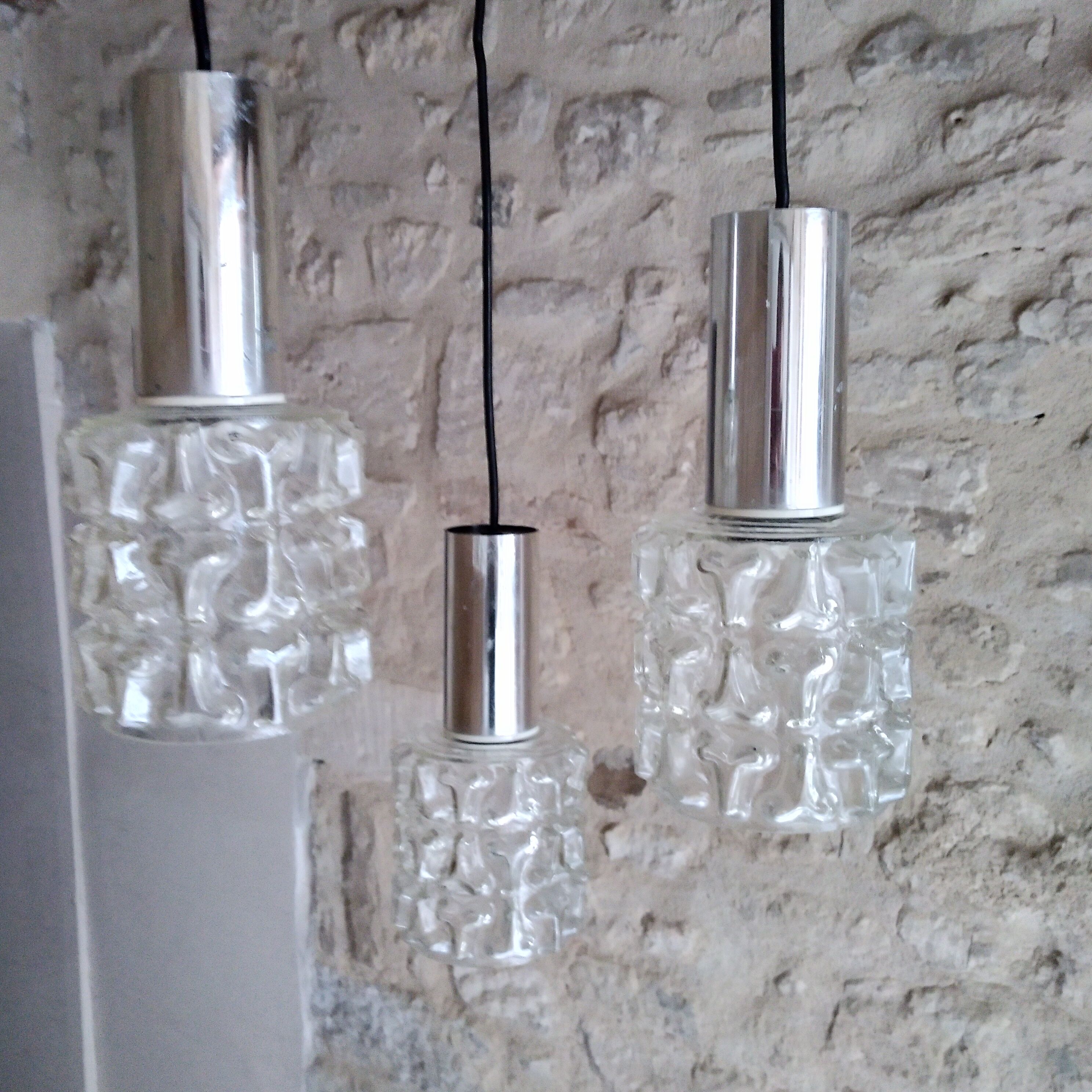 Raak waterfall chandelier 1960