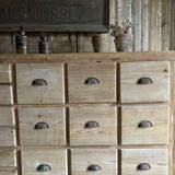 Antique workshop drawer unit from the early 20th century.
