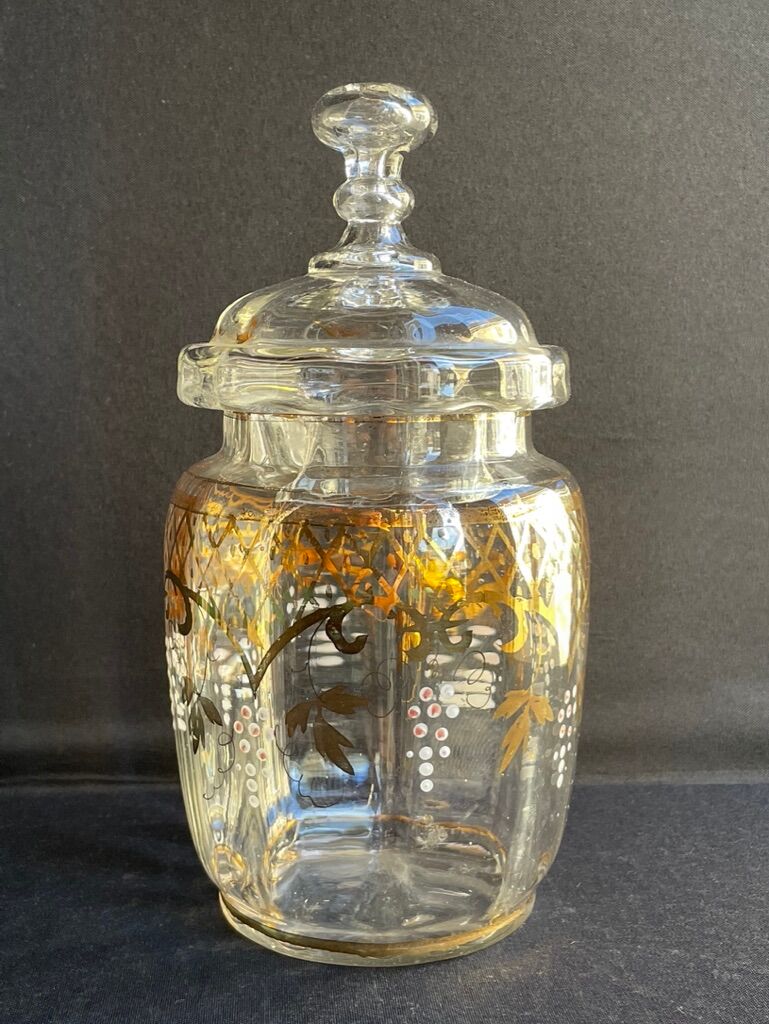 Covered pot called biscuitier