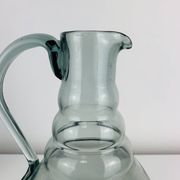 Pair of Daum Nancy carafes, Art Deco