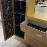 Re-styled asymmetrical wardrobe