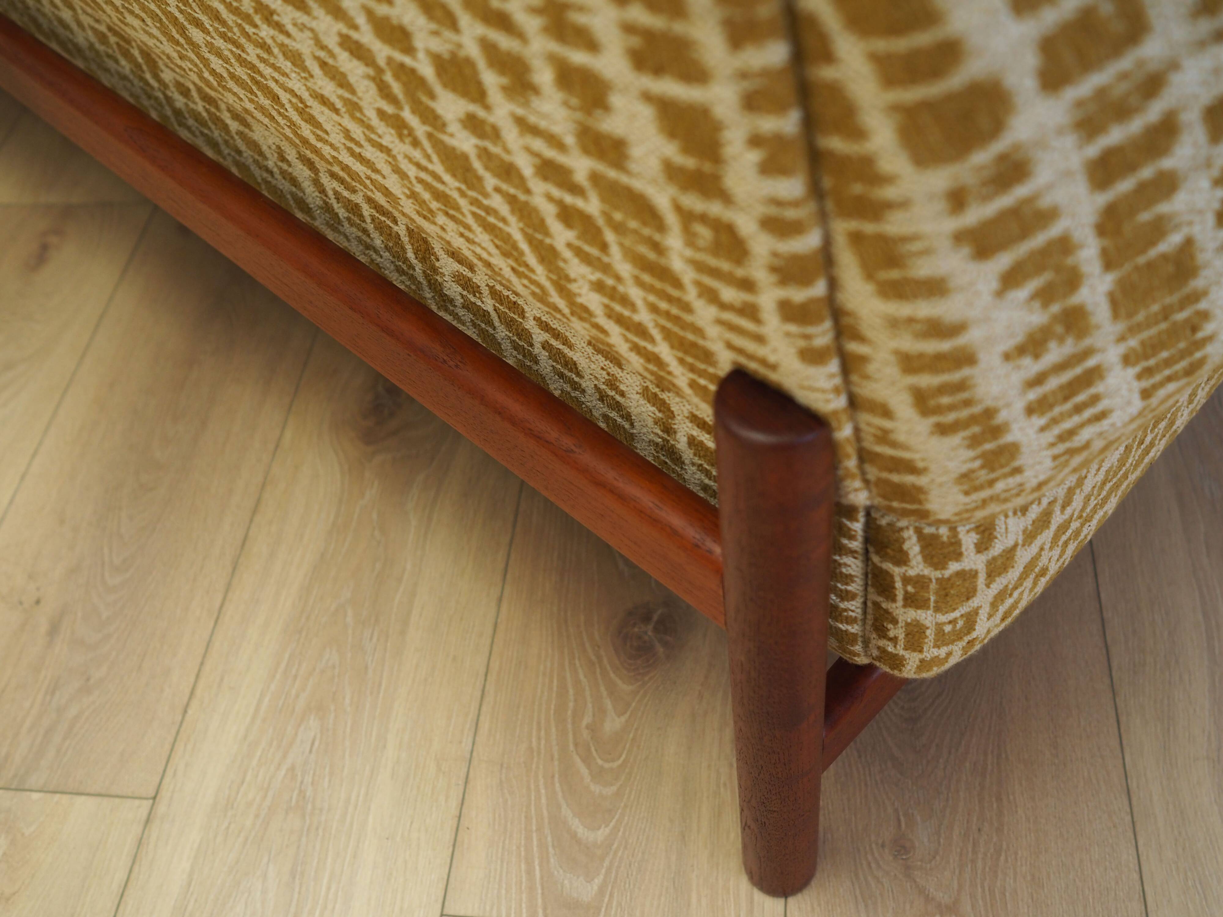 Canapé 3 places danois, années 1970