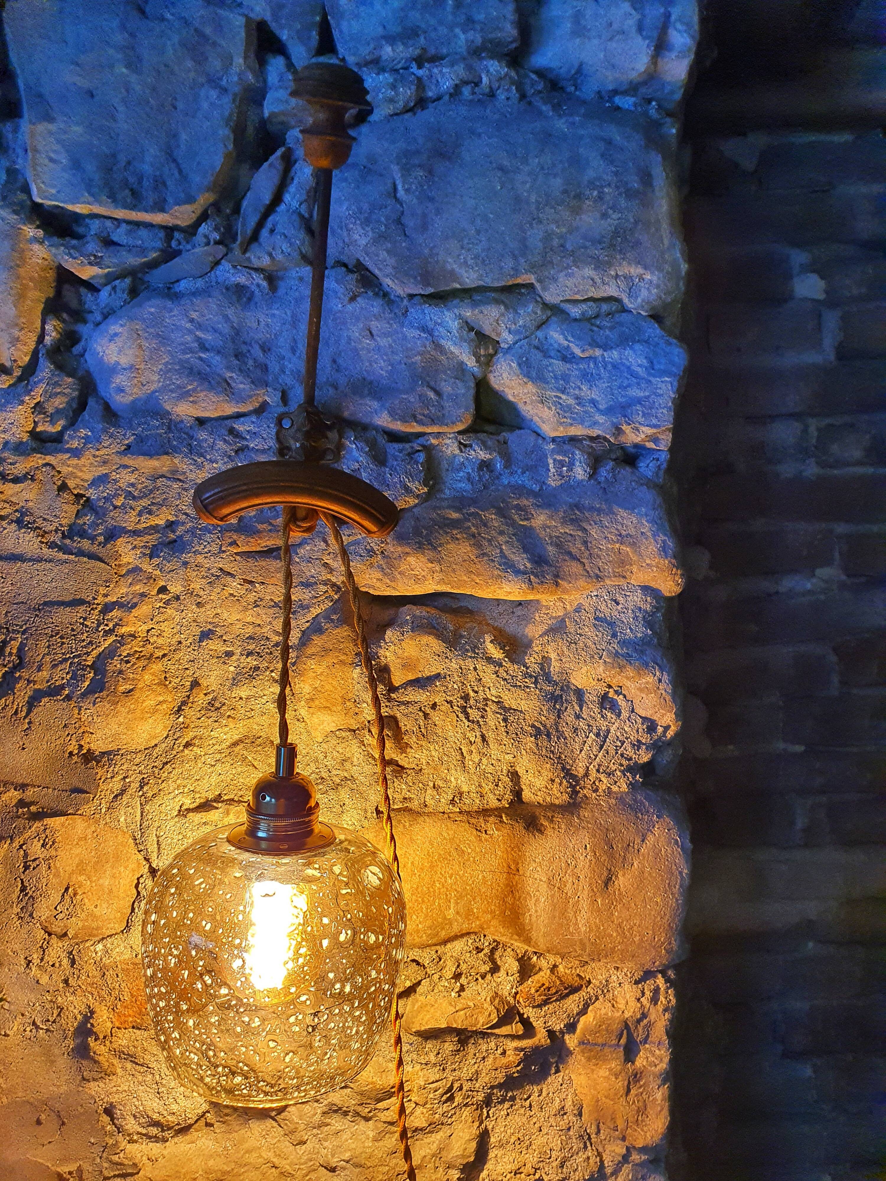 Vintage walking lamp