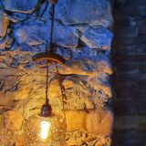 Vintage walking lamp