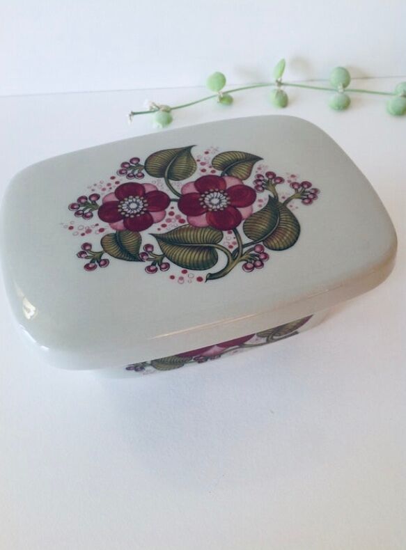 Scandinavian vintage butter dish