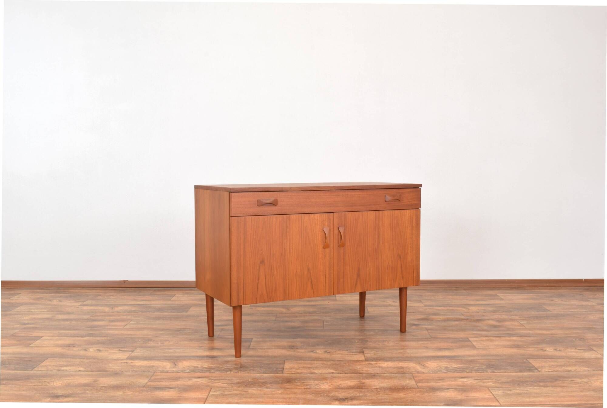 Mid-century danish teak cabinet from clausen & son, 1960s.