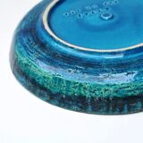 Bitossi round ashtray by Aldo Londi in ceramic, 60s