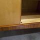 1960 Scandinavian wardrobe, atypical blond wood varnished, 4 doors 3