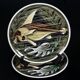 Fish and shellfish plates ceramic Italy vintage 1970 x8