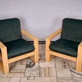Une paire de fauteuils vintage de Miroslav Navratil, Tchécoslovaquie 1980.