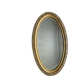 Vintage oval mirror style Louis XVI