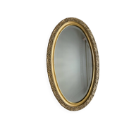 Vintage oval mirror style Louis XVI