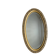 Vintage oval mirror style Louis XVI