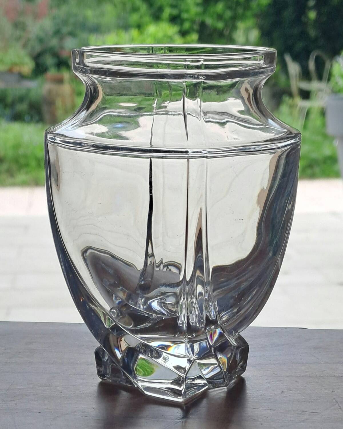 Crystal vase Sèvres France