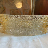Pair of worked glass sconces