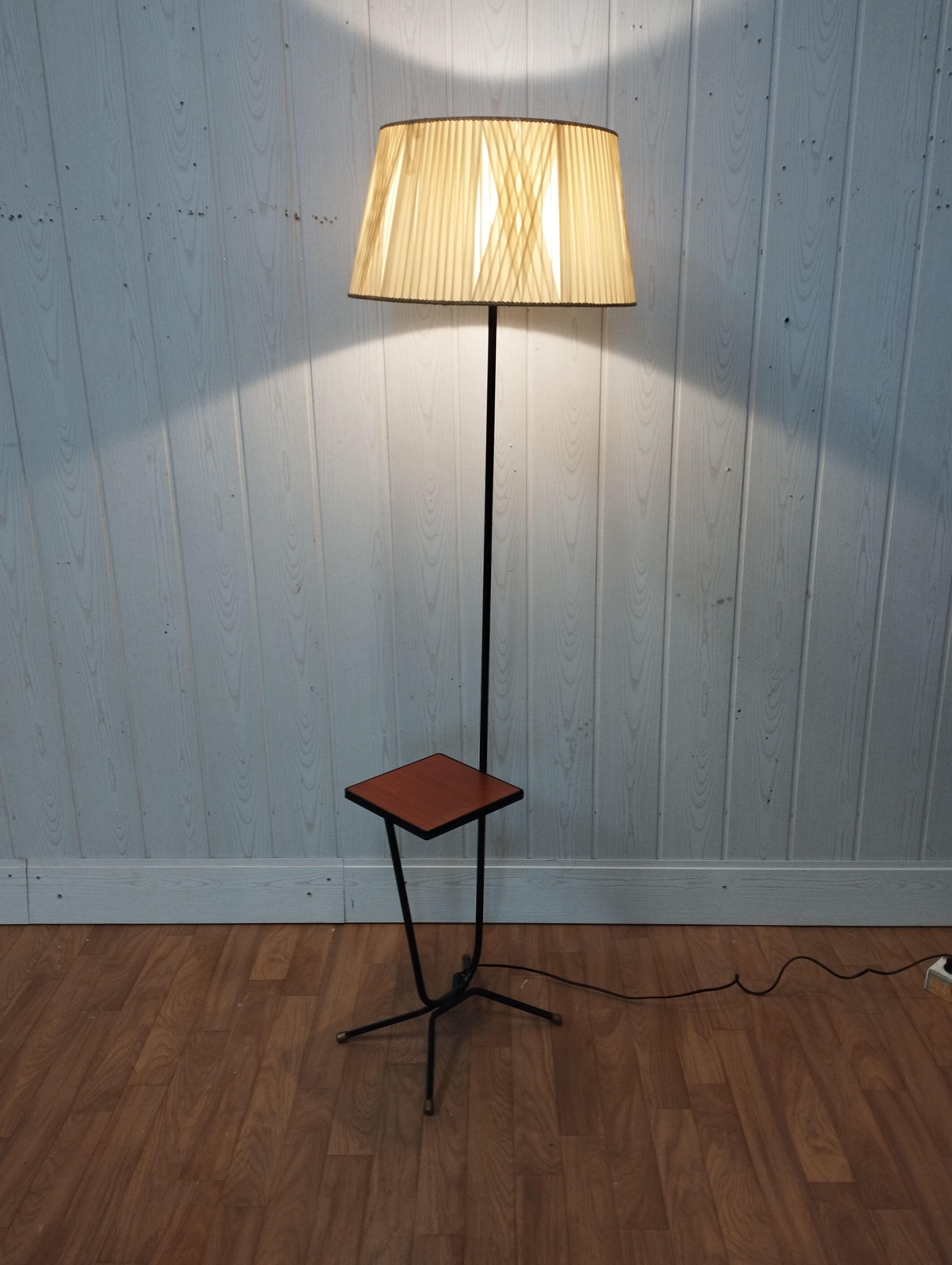 Lampadaire vintage années 50 60