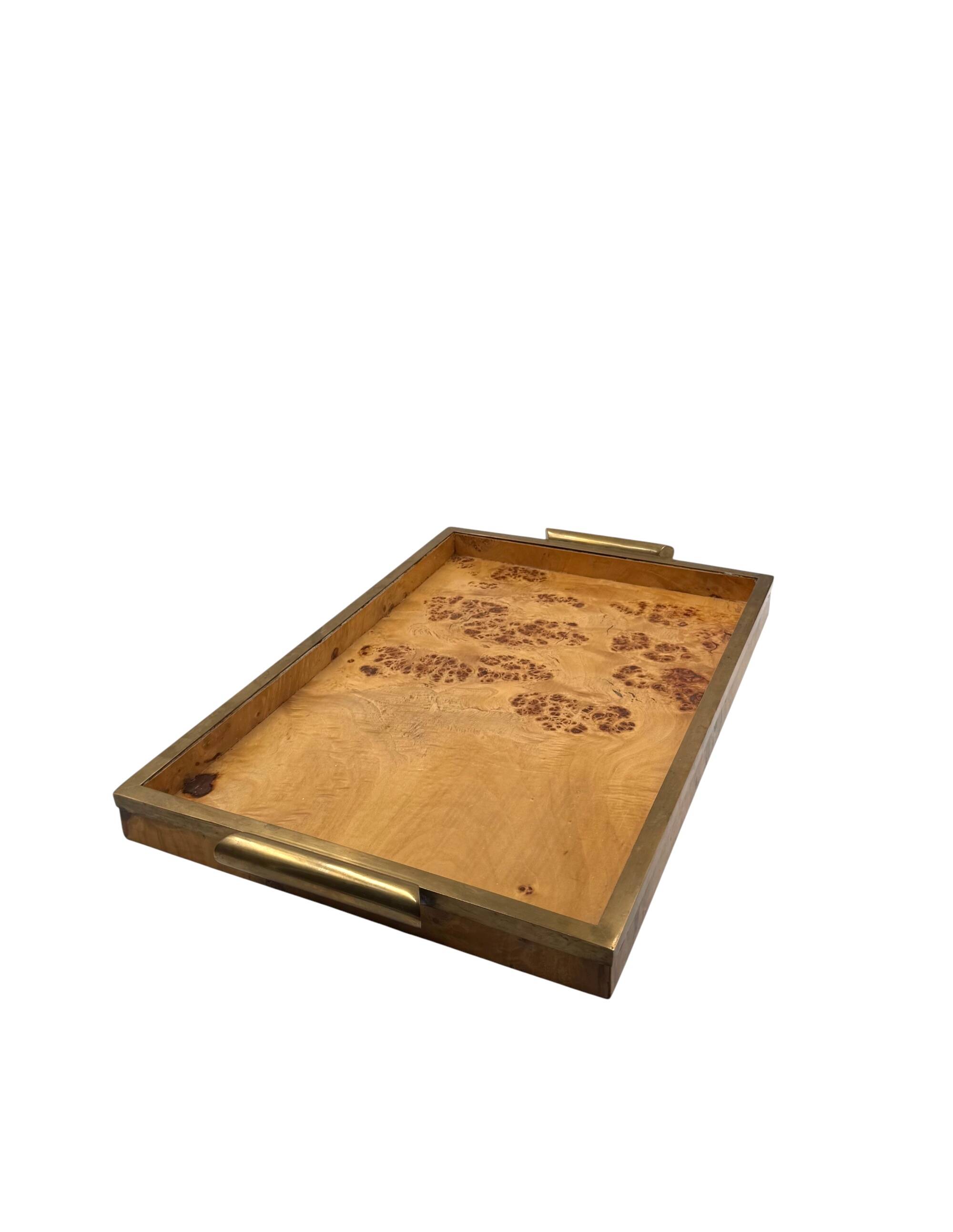 Hollywood Regency Lucite & Brass Picture Frame – In the Manner of Gabriella